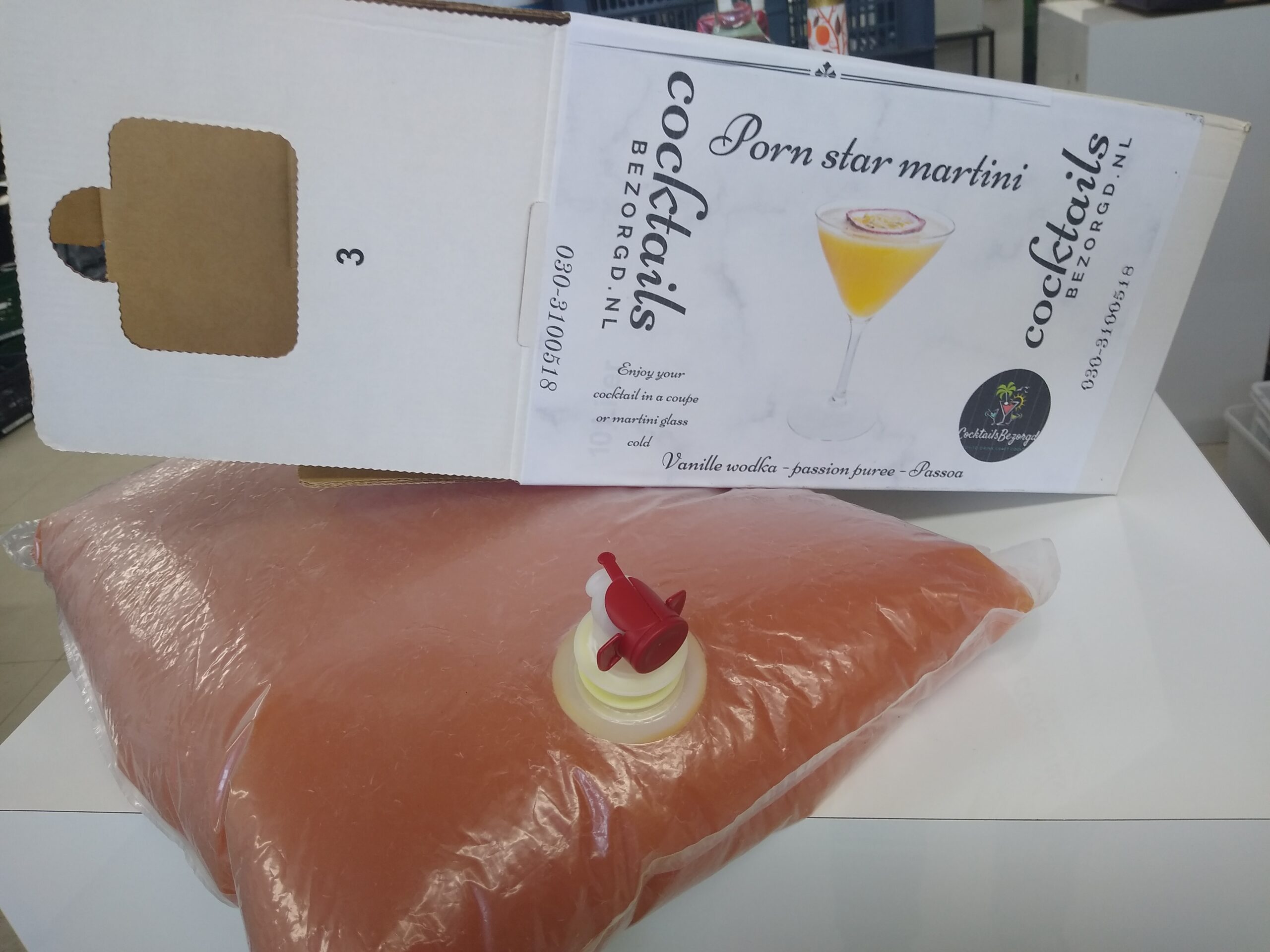 Pornstar Martini tapbox